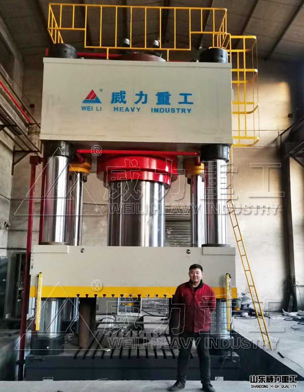 4000吨电梯配重块热压成型液压机