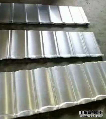 压制成型的金属瓦产品