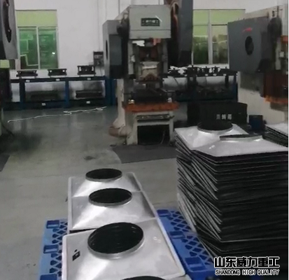 客户使用加工现场