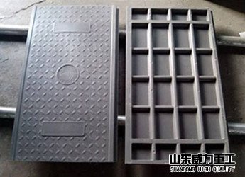 一次模压成型复合树脂井盖产品