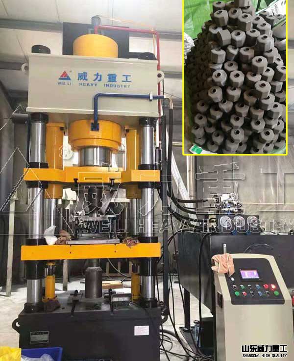 400吨铁粉哑铃冷压液压机